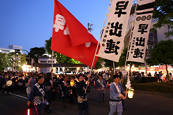 練り・屋台